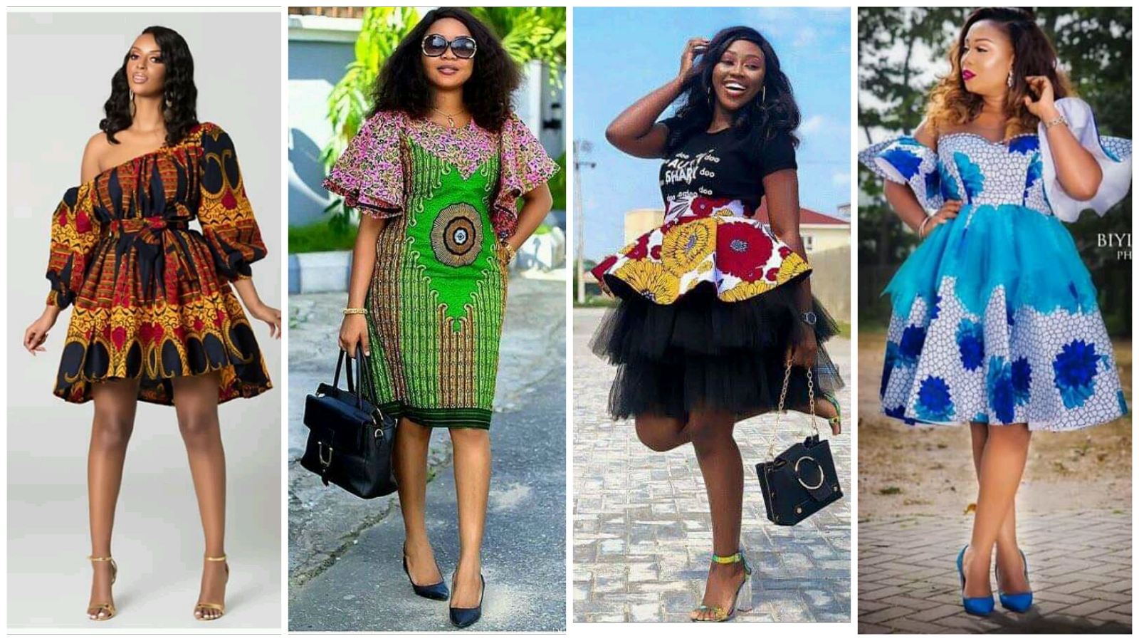 Ankara Midi dresses. - Stylish Naija