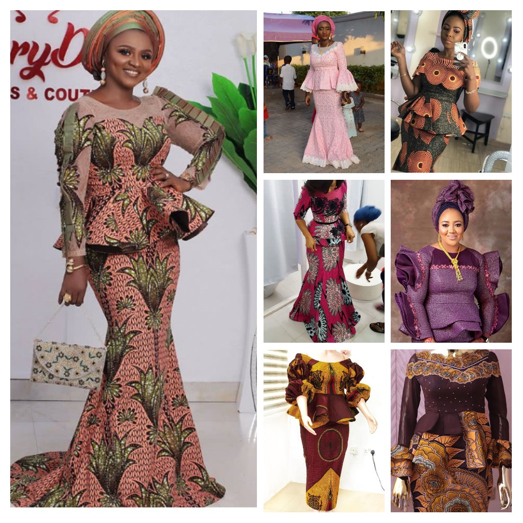 naija skirt and blouse styles