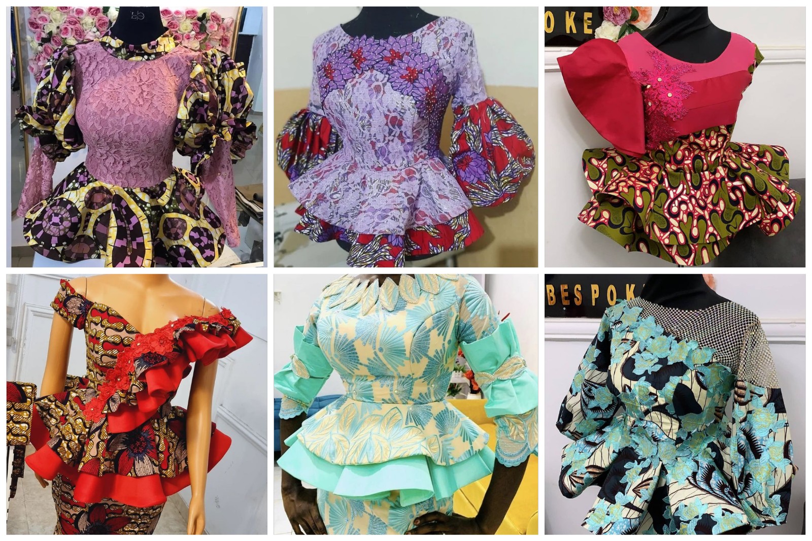 Latest Trendy Ankara Blouse Styles for Fashionable Women. - Stylish Naija