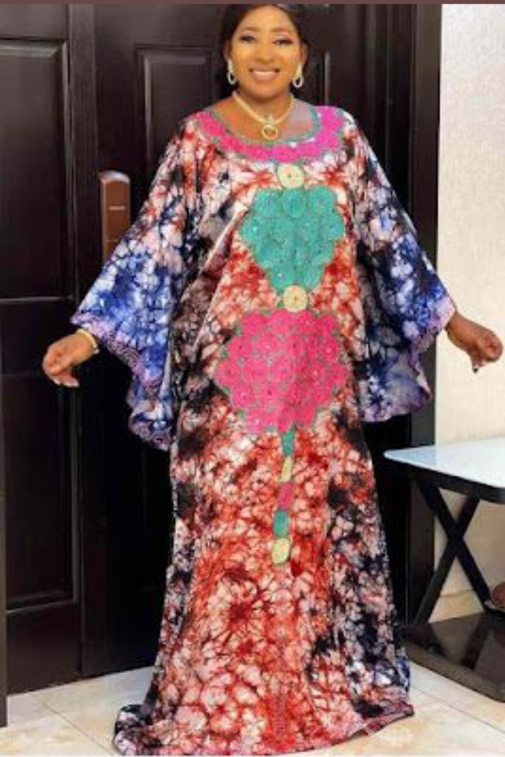 Gorgeous Adire Kaftan/Maxi Styles You Should See. - Stylish Naija