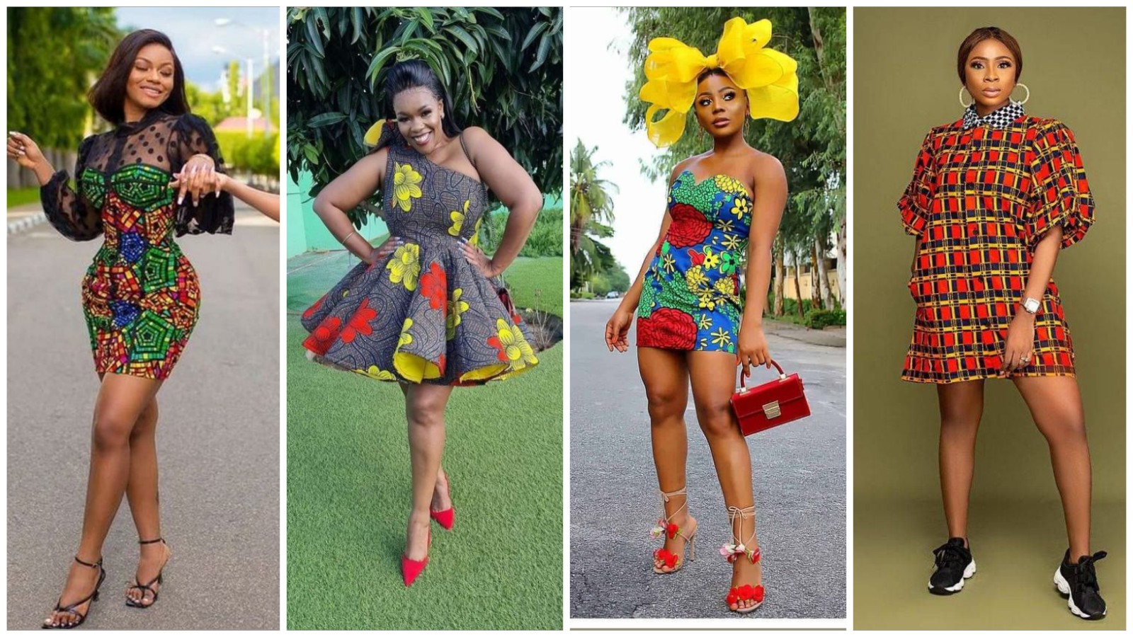 Chic and Stylish Ankara Short Gown Styles For Classy Ladies. - Stylish ...