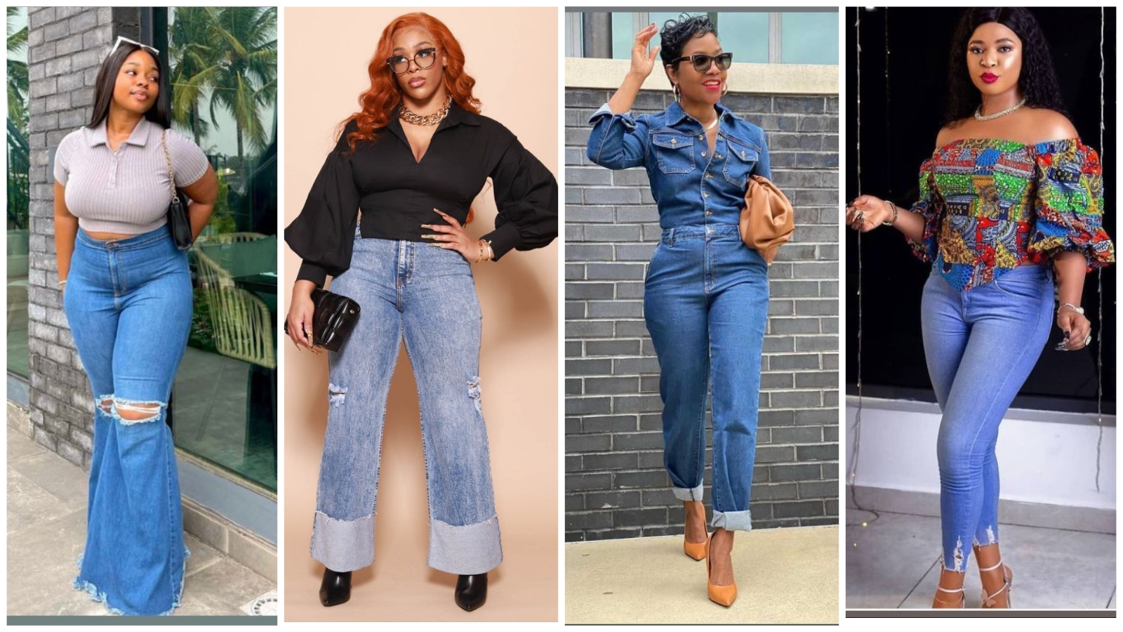 Trending Jeans Styles For Stylish Moms and Wives. - Stylish Naija