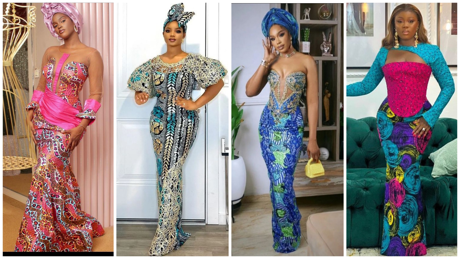 Elegant Ankara long gown styles you should see. - Stylish Naija